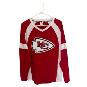 Victoria's Secret Red and White Women's shirt